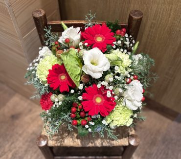 クリスマスアレンジメント｜「バルーンフラワー」　（岩手県紫波郡矢巾町の花キューピット加盟店 花屋）のブログ