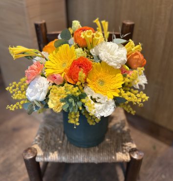 オレンジのラナンキュラス｜「バルーンフラワー」　（岩手県紫波郡矢巾町の花キューピット加盟店 花屋）のブログ